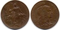 France - Frankreich 5 Centimes -