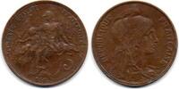 France - Frankreich 5 Centimes -