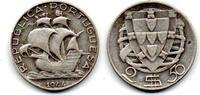 Portugal 2.5 Escudos 1944 F+