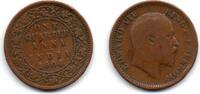 British India 1/4 Anna 1904 s