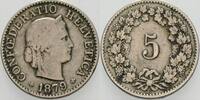 Schweiz-Eidgenossenschaft 5 Rappen -