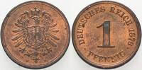 Kleinmünzen-Kaiserreich 1 Pfennig Kleiner Adler -