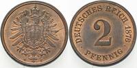 Kleinmünzen-Kaiserreich 2 Pfennig Kleiner Adler -