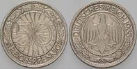 Kleinmünzen - Weimarer Republik 50 Reichspfennig Weimarer Republik -