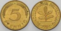 Kleinmünzen 5 Pfennig Bundesrepublik Deutschland -