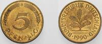 Kleinmünzen 5 Pfennig Bundesrepublik Deutschland -