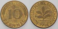 Kleinmünzen 10 Pfennig Bundesrepublik Deutschland -