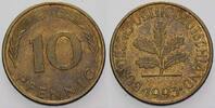 Kleinmünzen 10 Pfennig Bundesrepublik Deutschland -