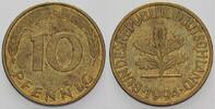 Kleinmünzen 10 Pfennig Bundesrepublik Deutschland -