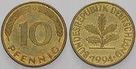 Kleinmünzen 10 Pfennig Bundesrepublik Deutschland -