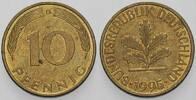 Kleinmünzen 10 Pfennig Bundesrepublik Deutschland -