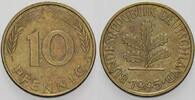 Kleinmünzen 10 Pfennig Bundesrepublik Deutschland -