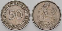 Kleinmünzen 50 Pfennig Bundesrepublik Deutschland -