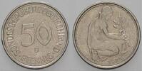 Kleinmünzen 50 Pfennig Bundesrepublik Deutschland -