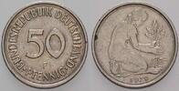 Kleinmünzen 50 Pfennig Bundesrepublik Deutschland -