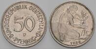 Kleinmünzen 50 Pfennig Bundesrepublik Deutschland -