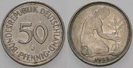 Kleinmünzen 50 Pfennig Bundesrepublik Deutschland -