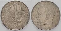 2 Mark Kursmünzen 2 Deutsche Mark Max Planck -