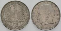2 Mark Kursmünzen 2 Deutsche Mark Max Planck -