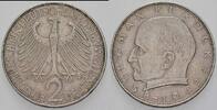 2 Mark Kursmünzen 2 Deutsche Mark Max Planck -
