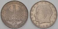 2 Mark Kursmünzen 2 Deutsche Mark Max Planck -