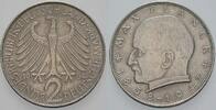 2 Mark Kursmünzen 2 Deutsche Mark Max Planck -