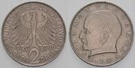 2 Mark Kursmünzen 2 Deutsche Mark Max Planck -