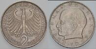 2 Mark Kursmünzen 2 Deutsche Mark Max Planck -