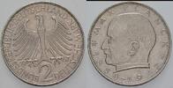 2 Mark Kursmünzen 2 Deutsche Mark Max Planck -