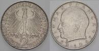 2 Mark Kursmünzen 2 Deutsche Mark Max Planck -