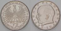 2 Mark Kursmünzen 2 Deutsche Mark Max Planck -