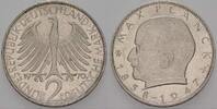 2 Mark Kursmünzen 2 Deutsche Mark Max Planck -