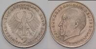 2 Mark Kursmünzen 2 Deutsche Mark Konrad Adenauer -