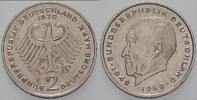 2 Mark Kursmünzen 2 Deutsche Mark Konrad Adenauer -