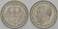 2 Mark Kursmünzen 2 Deutsche Mark Konrad Adenauer -