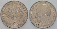 2 Mark Kursmünzen 2 Deutsche Mark Konrad Adenauer -