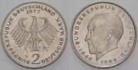 2 Mark Kursmünzen 2 Deutsche Mark Konrad Adenauer -