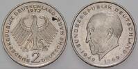 2 Mark Kursmünzen 2 Deutsche Mark Konrad Adenauer -