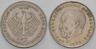 2 Mark Kursmünzen 2 Deutsche Mark Konrad Adenauer -