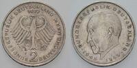2 Mark Kursmünzen 2 Deutsche Mark Konrad Adenauer -