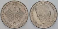 2 Mark Kursmünzen 2 Deutsche Mark Kurt Schumacher -
