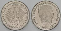 2 Mark Kursmünzen 2 Deutsche Mark Kurt Schumacher -