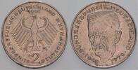 2 Mark Kursmünzen 2 Deutsche Mark Kurt Schumacher -