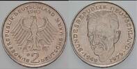2 Mark Kursmünzen 2 Deutsche Mark Kurt Schumacher -