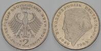 2 Mark Kursmünzen 2 Deutsche Mark Franz Joseph Strauß -