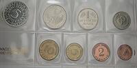 Kursmünzensätze 1 Pfennig - 5 Deutsche Mark, 8,68 DM Bundesrepublik Deutschland -