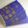Kursmünzensätze 4 x 1 Pfennig - 5 Deutsche Mark, 12,68 DM Bundesrepublik Deutschland -