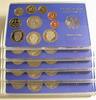 Kursmünzensätze 5 x 1 Pfennig - 5 Deutsche Mark, 12,68 DM Bundesrepublik Deutschland -