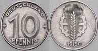 Kleinmünzen 10 Pfennig Deutsche Demokratische Republik -