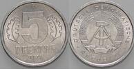 Kleinmünzen 5 Pfennig Deutsche Demokratische Republik -